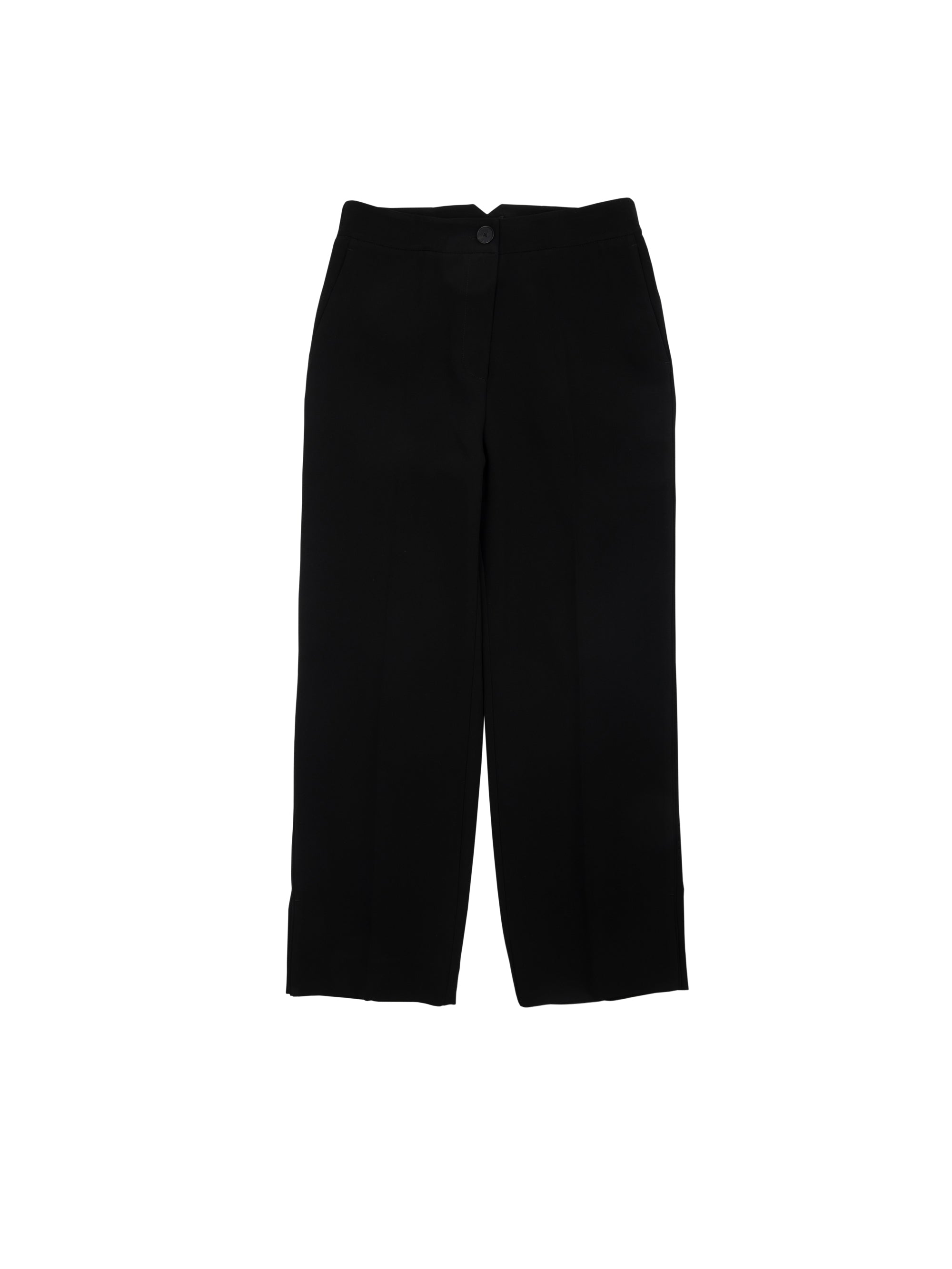 Poly Straight Leg Pants