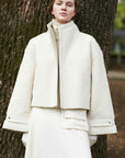Knit W/ Sherlinng Jacket