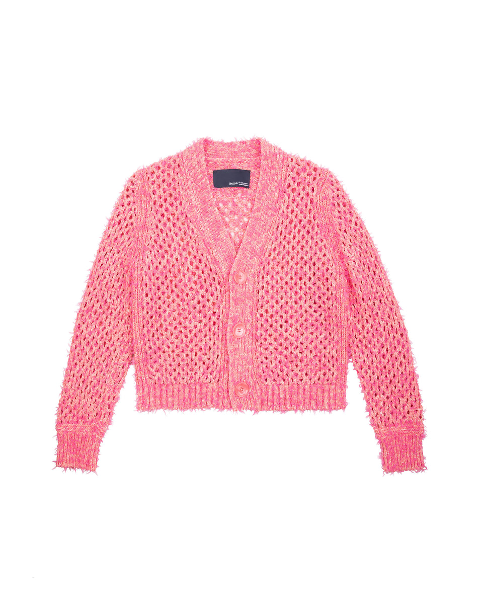 maison kinema　Pile cardigan　BurgundyサイズM maison kinema Pile cardigan BurgundyサイズM Maison Kinema