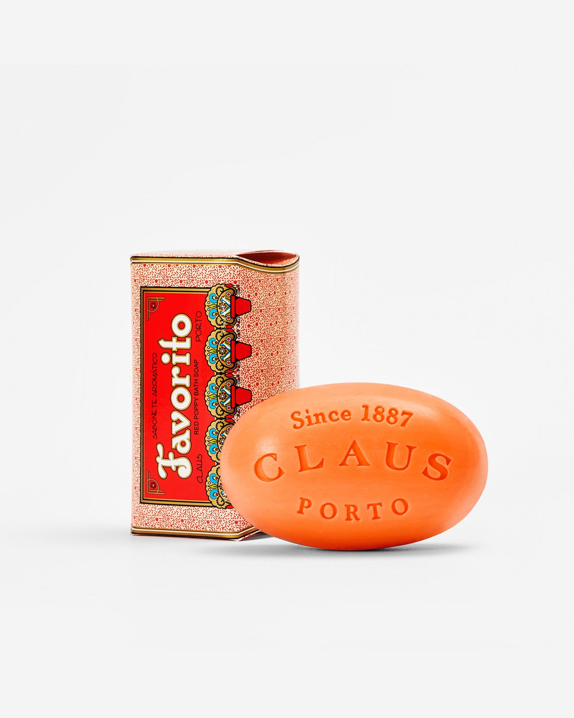 CLAUS PORTO Favorito Red Poppy Soap