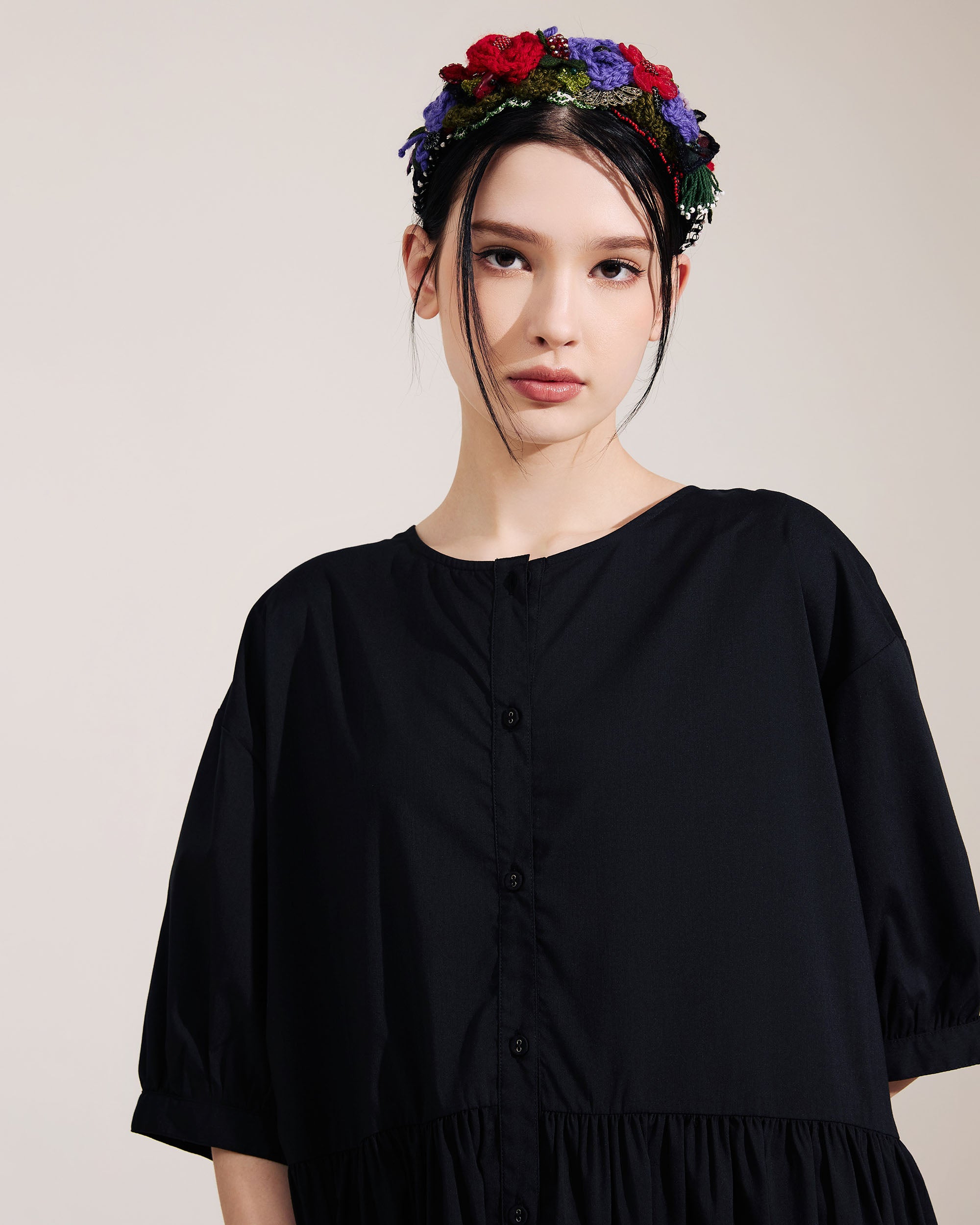 NORAH SUE Poplin Cotton Dress