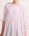 PAS DE CALAIS Tencel Ramie Crystal Dye Dress