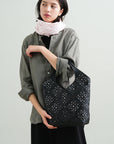 GENTEN Sustainable Cutwork Tote Bag (Large)