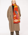 Inoui Editions Etole 100 Tribu Orange Scarf