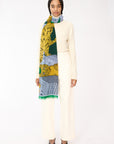 Inoui Editions Etole 70 Tokyo Green Scarf