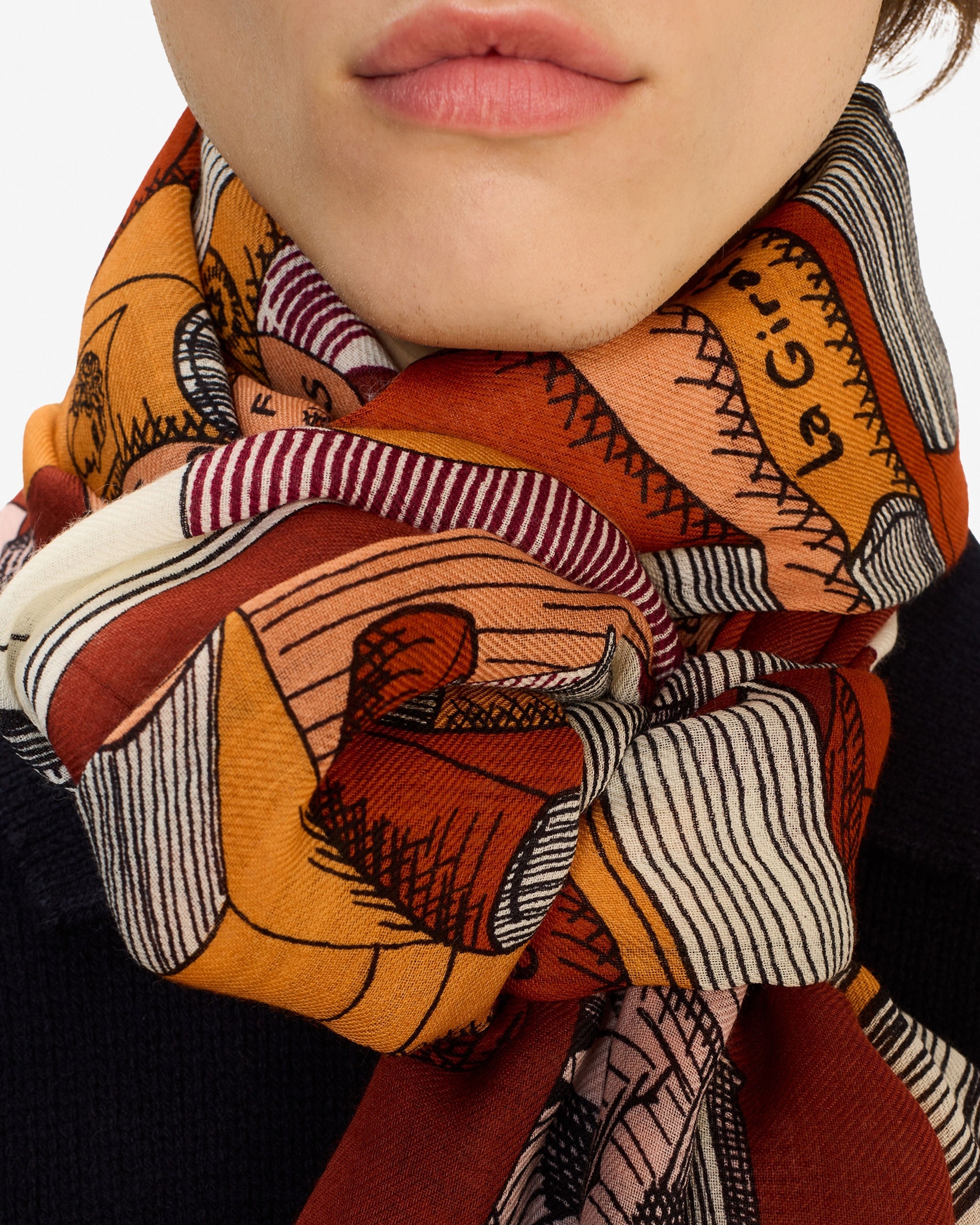 Inoui Editions Etole 70 Editions Scarf