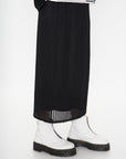 Mesh Pencil Skirt