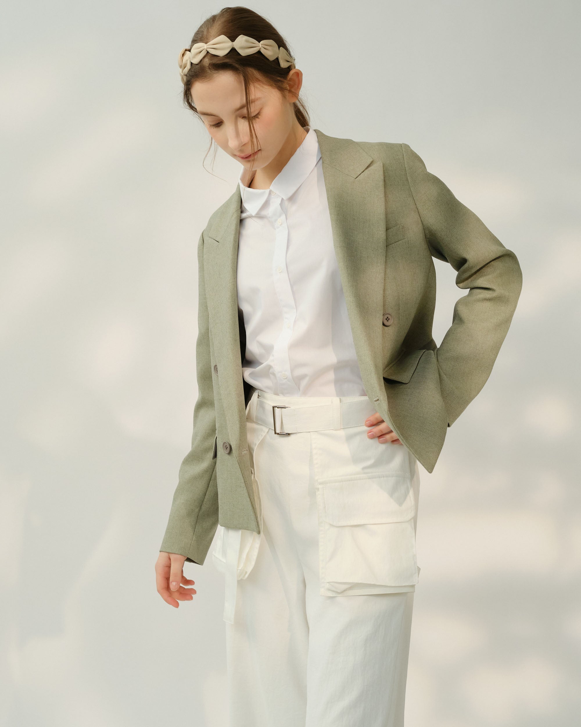 JENNIFER OUELLETTE Grosgrain La Petite Headband