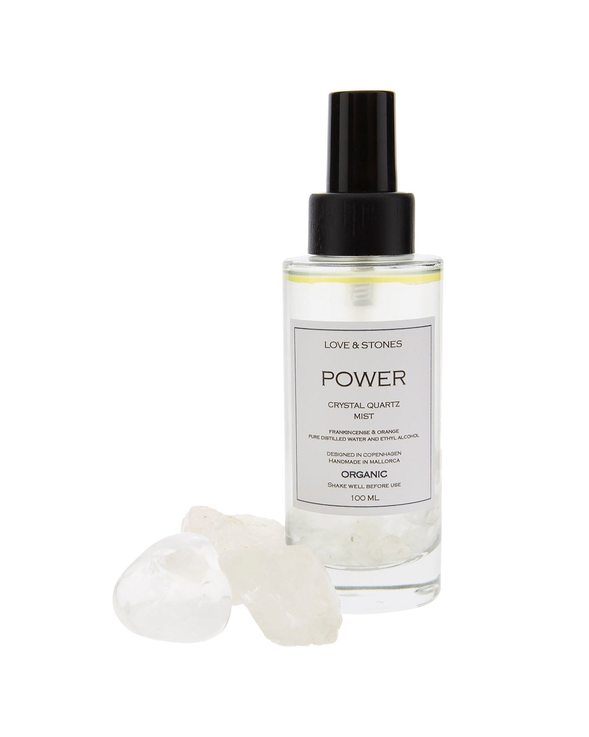 LOVE & STONES Mist Power Crystal Quartz 100ml