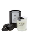 LOVE & STONES Glass Heal Tourmeline Crystal Scented Candle 290ml