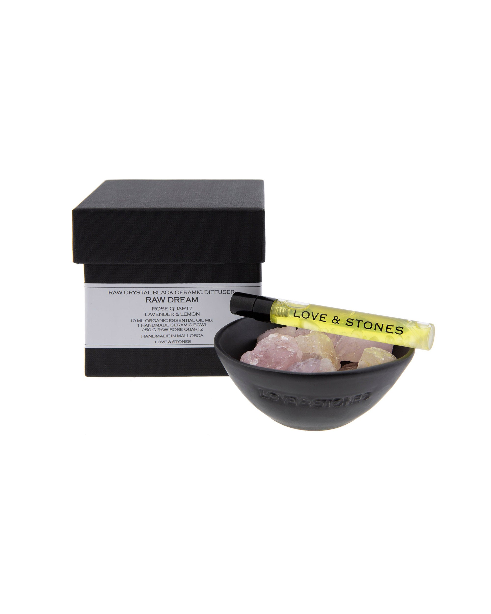 LOVE & STONES Raw Diffuser Raw Dream White Ceramic