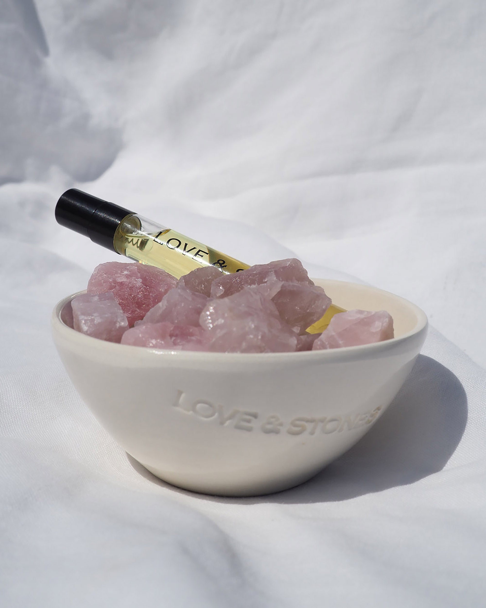 LOVE & STONES Raw Diffuser Raw Dream White Ceramic