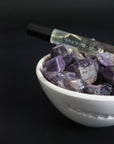 LOVE & STONES Raw Diffuser Calm Amethyst White Ceramic