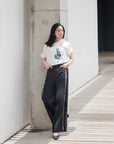 Sorona Cool Tee- Geo Rose Patchwork Boxy Tee