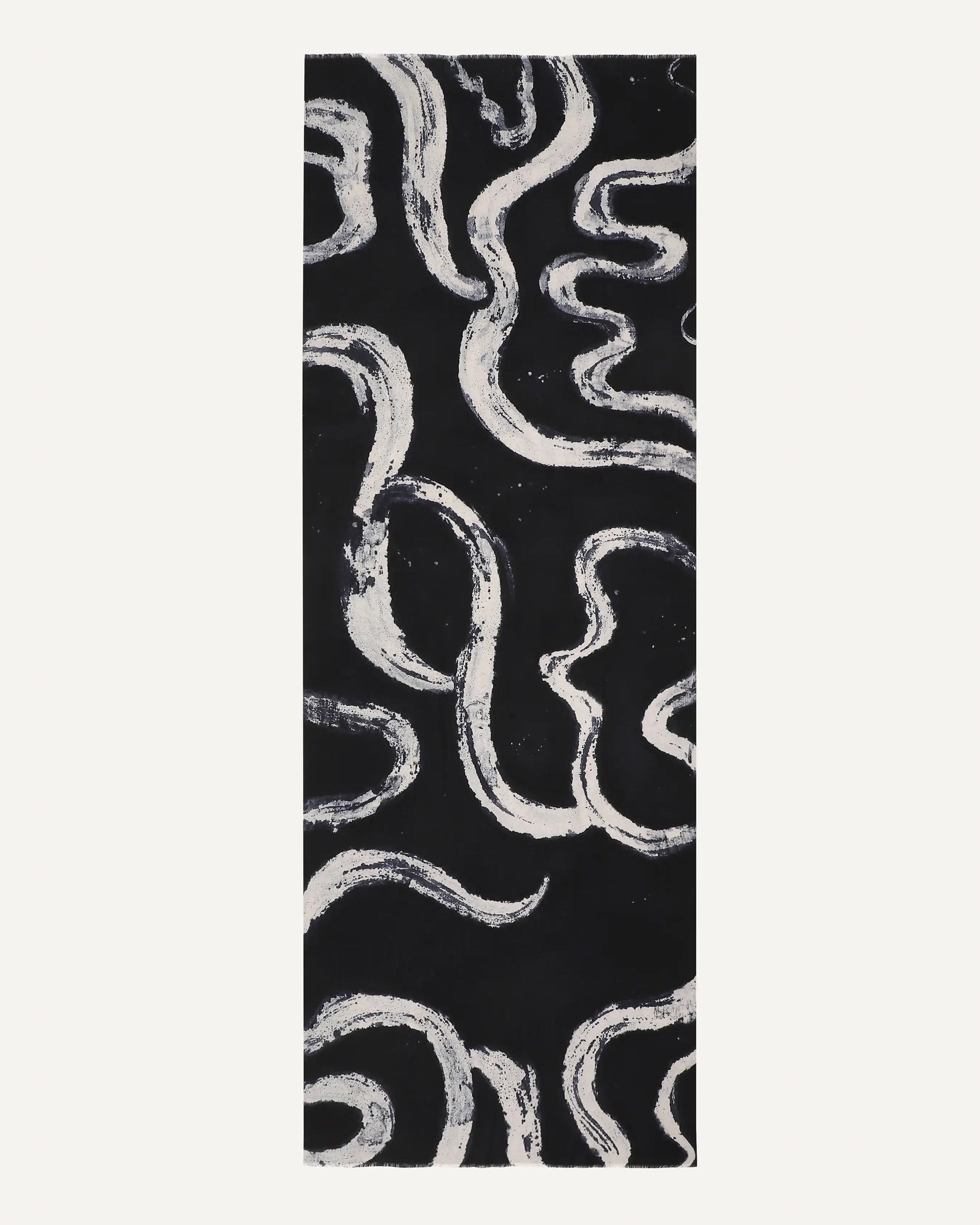 ME & K Handpaint Amber Cashmere Scarf