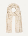 ME & K Hand Woven Drizzle Ikat Cashmere Scarf