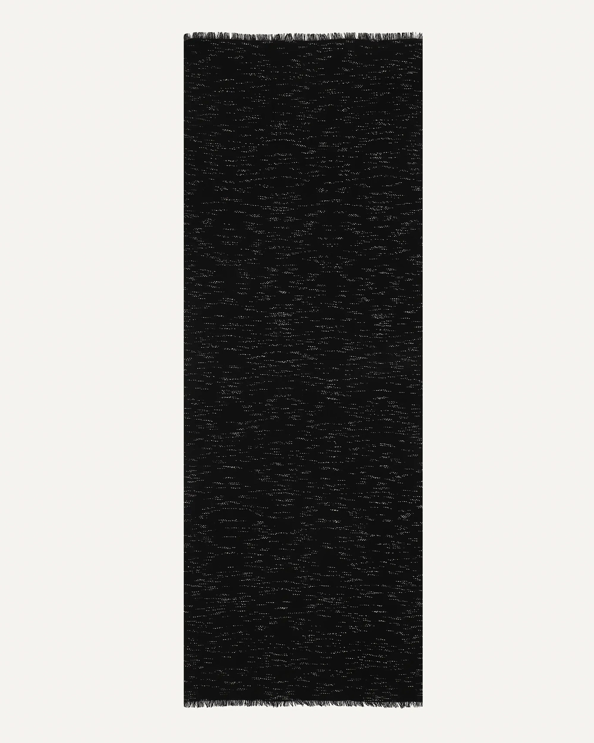 ME & K Hand Woven Drizzle Ikat Cashmere Scarf