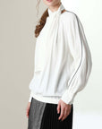 MIHOKO SAITO Stole Neck Blouse