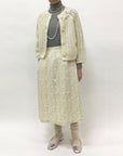 MIHOKO SAITO Herringbone Sled Cardigan