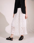 MIHOKO SAITO Crystal Pleats Pants