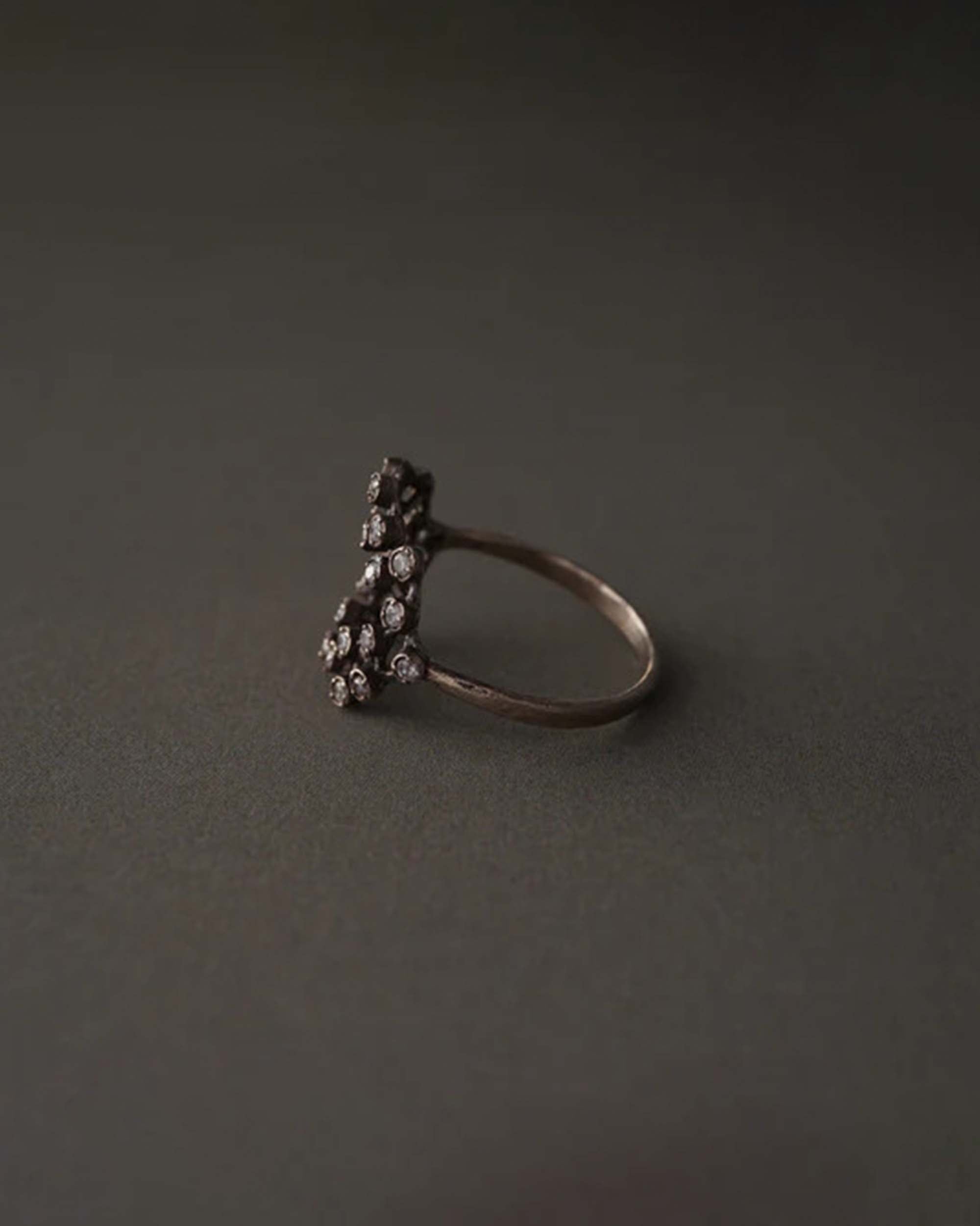 NOGUCHI White Dia Tsubu Ring