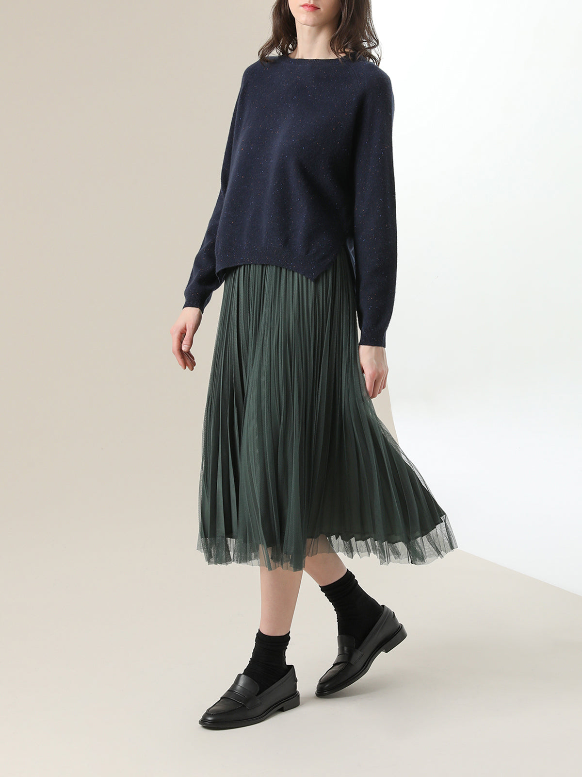 NORAH SUE 100% Cashmere Top