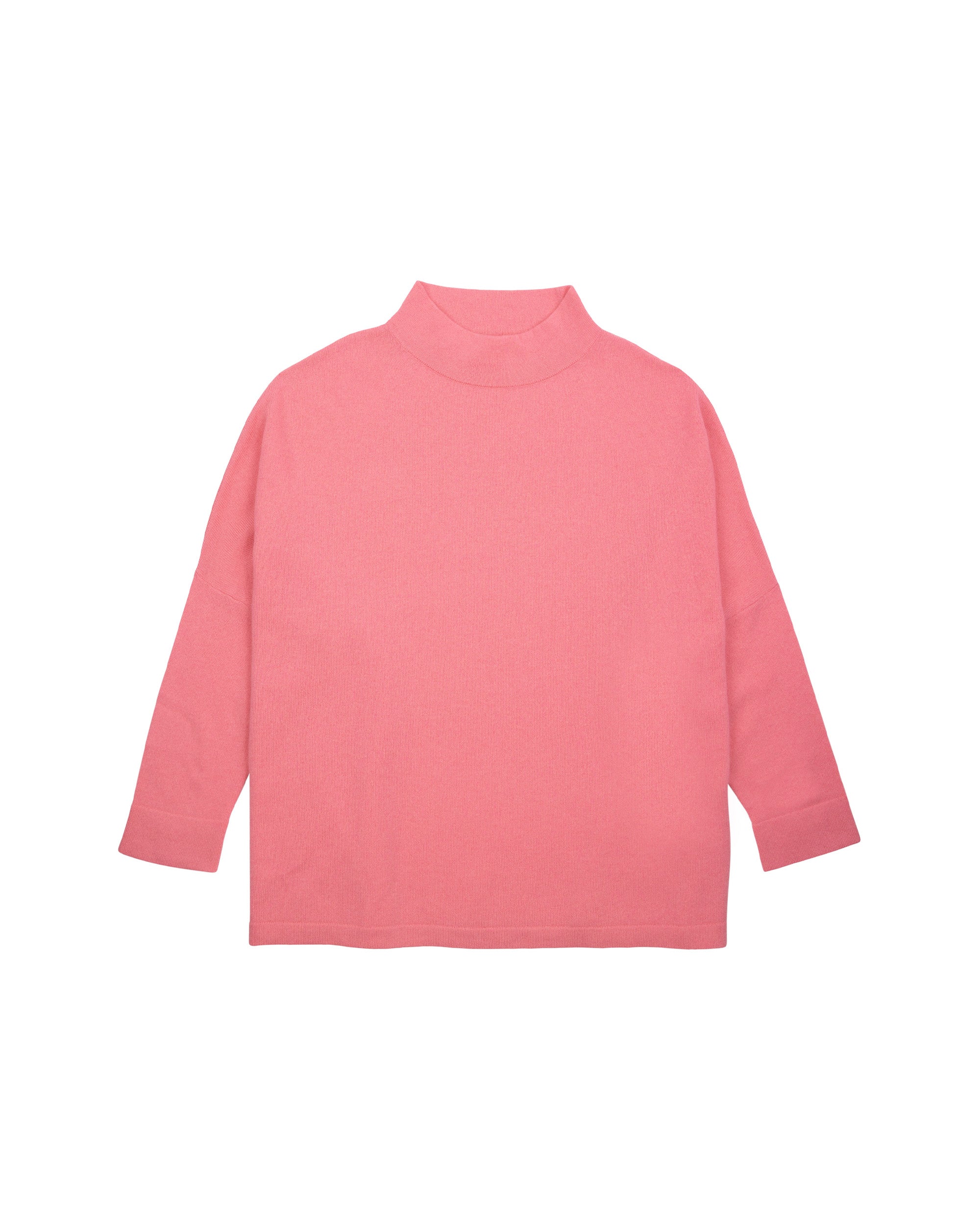 NORAH SUE Cashmere Square Cut Long Sleeves Top