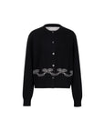 NORAH SUE Athena Ribbon Cardigan