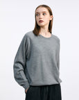 NORAH SUE Cashmere Luna Sweatshirt