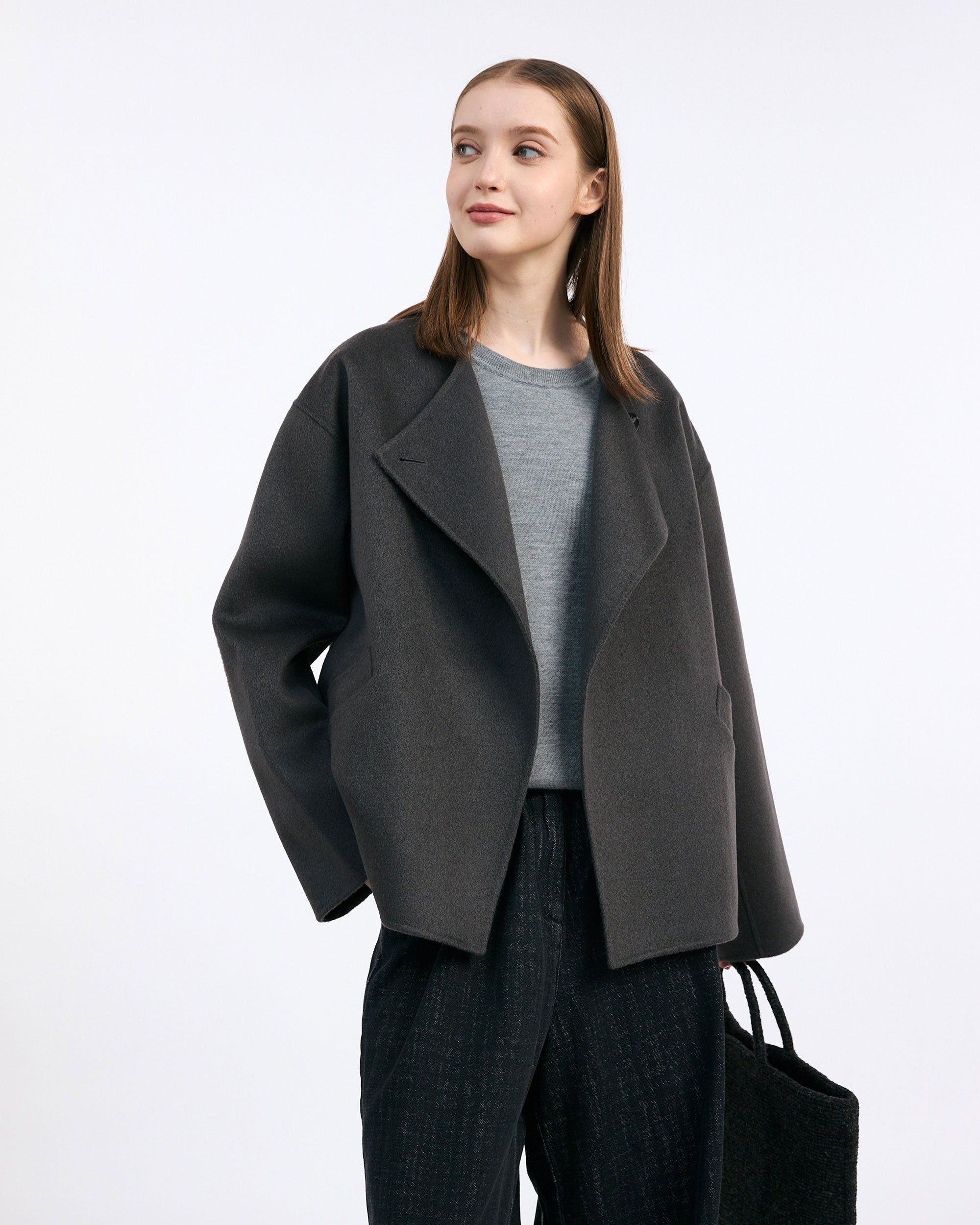 NORAH SUE Cashmere Luna Sweatshirt