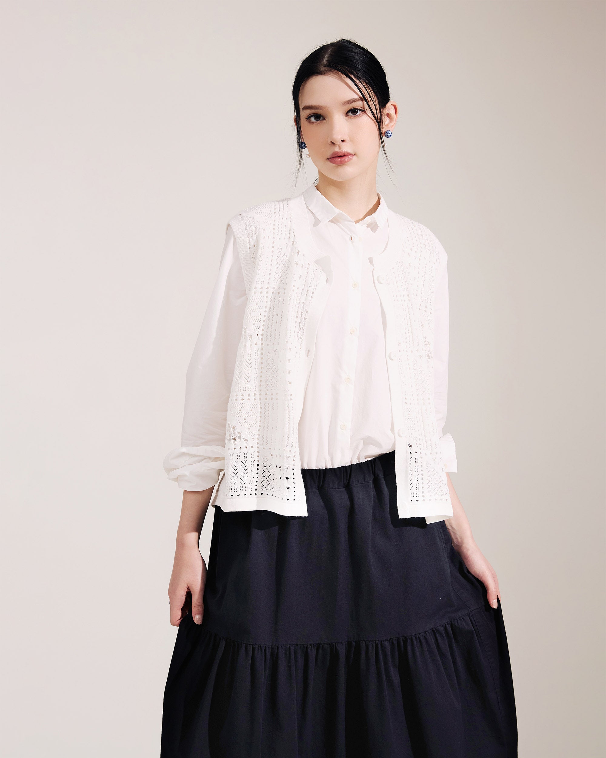 NORAH SUE Organic Cotton Gilet