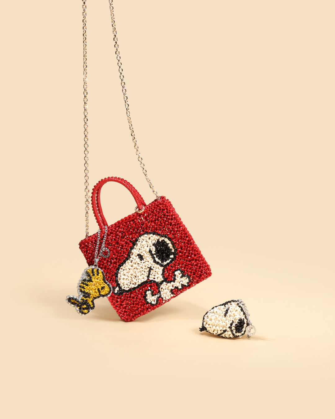 ANTEPRIMA WIREBAG x Snoopy Woodstock Wire Charm | ANTEPRIMA