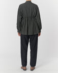 PAS DE CALAIS Water-Repellent Flare Nylon Jacket