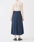 PAS DE CALAIS Natural Denim Skirt