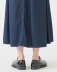 PAS DE CALAIS Natural Denim Skirt