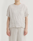 PAS DE CALAIS C/L Stripe Pullover Shirt