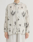 PAS DE CALAIS Plant Growth Print Blouse
