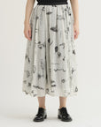 PAS DE CALAIS Plant Growth Print Skirt