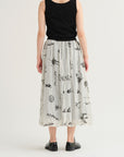 PAS DE CALAIS Plant Growth Print Skirt