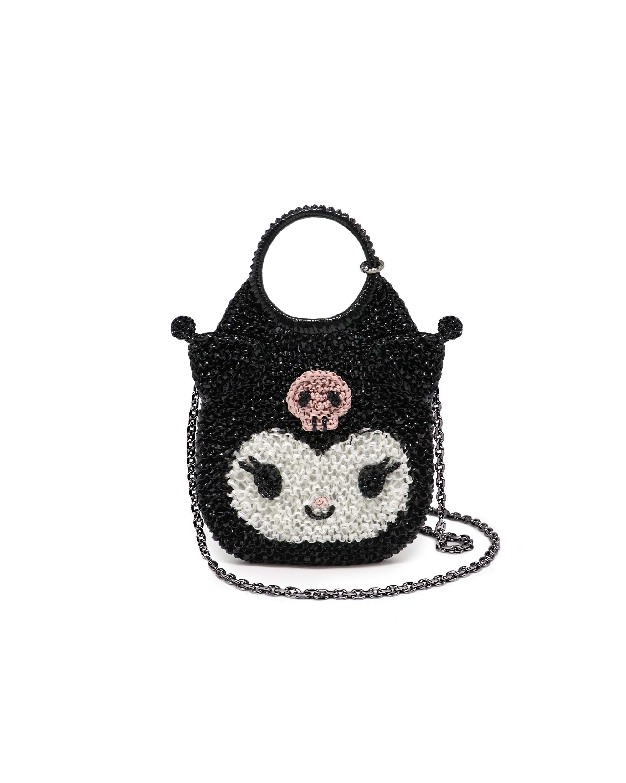 ANTEPRIMA WIREBAG x Kuromi Standard Teardrop Wirebag Small