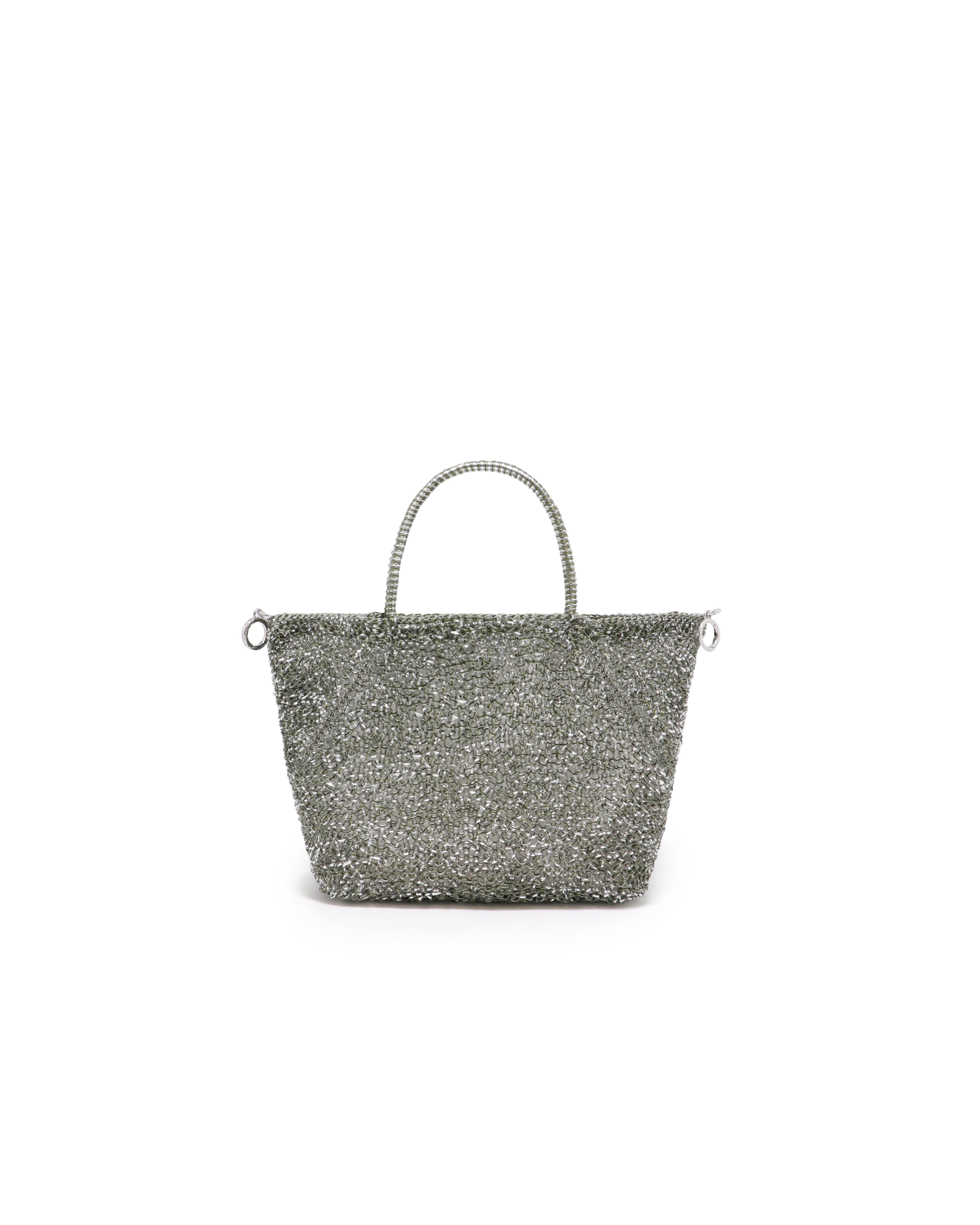 さらなる高み【ANTEPRIMA】Borchiette Wirebag Mini ANTEPRIMA - CROSSBODY WIREBAG PERLA GLITTER – Anteprima eShop