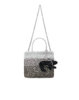 Izumi Kato Black Bear Standard Z Crossbody Wirebag (with Charm)