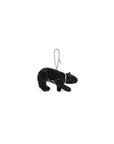 Izumi Kato Black Bear Standard Z Crossbody Wirebag (with Charm)