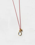SEE REAL FLOWERS Blossom Charm Moonstone Necklace