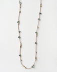 SEE REAL FLOWERS Sapphire Dew Drop Necklace