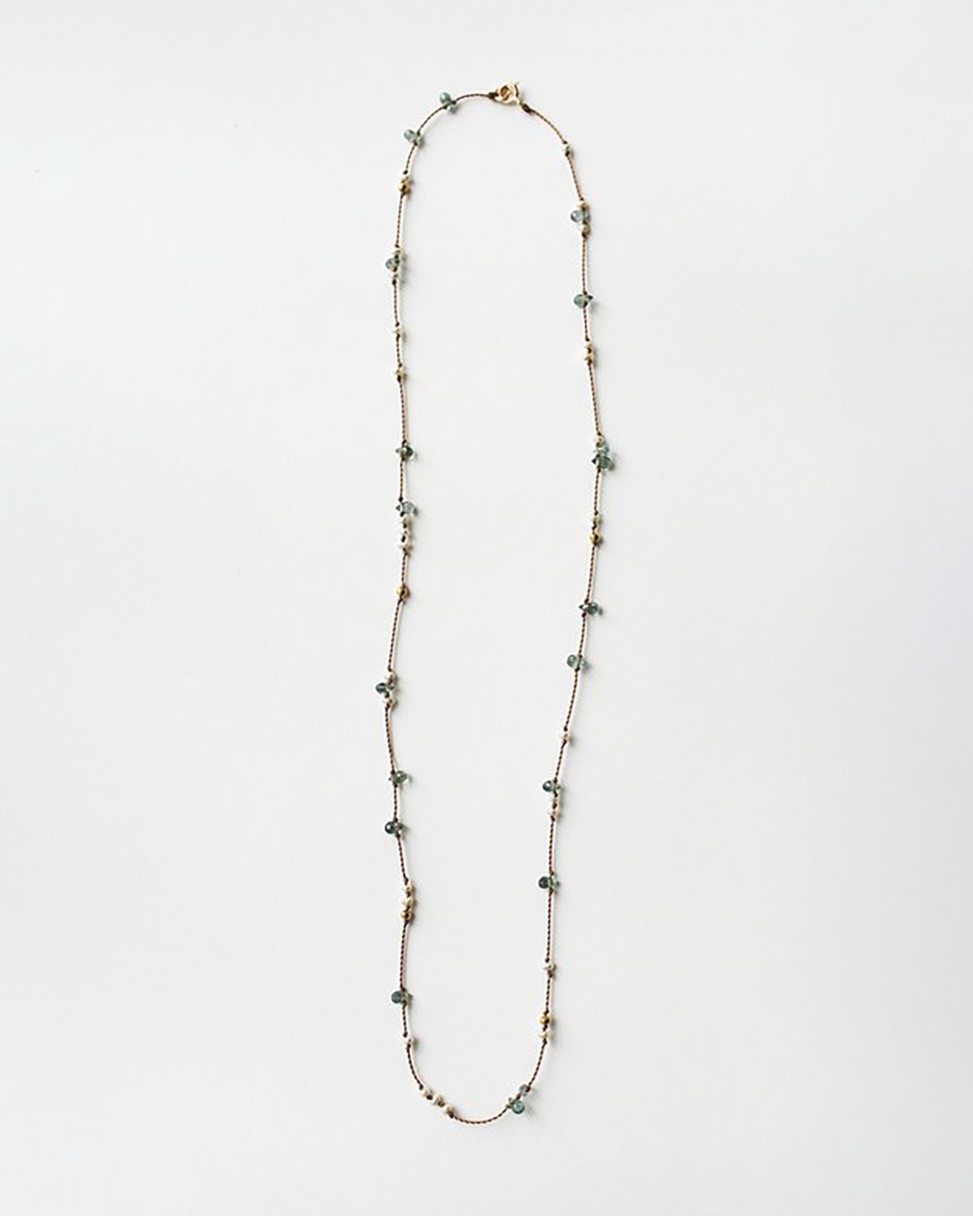 SEE REAL FLOWERS Sapphire Dew Drop Necklace