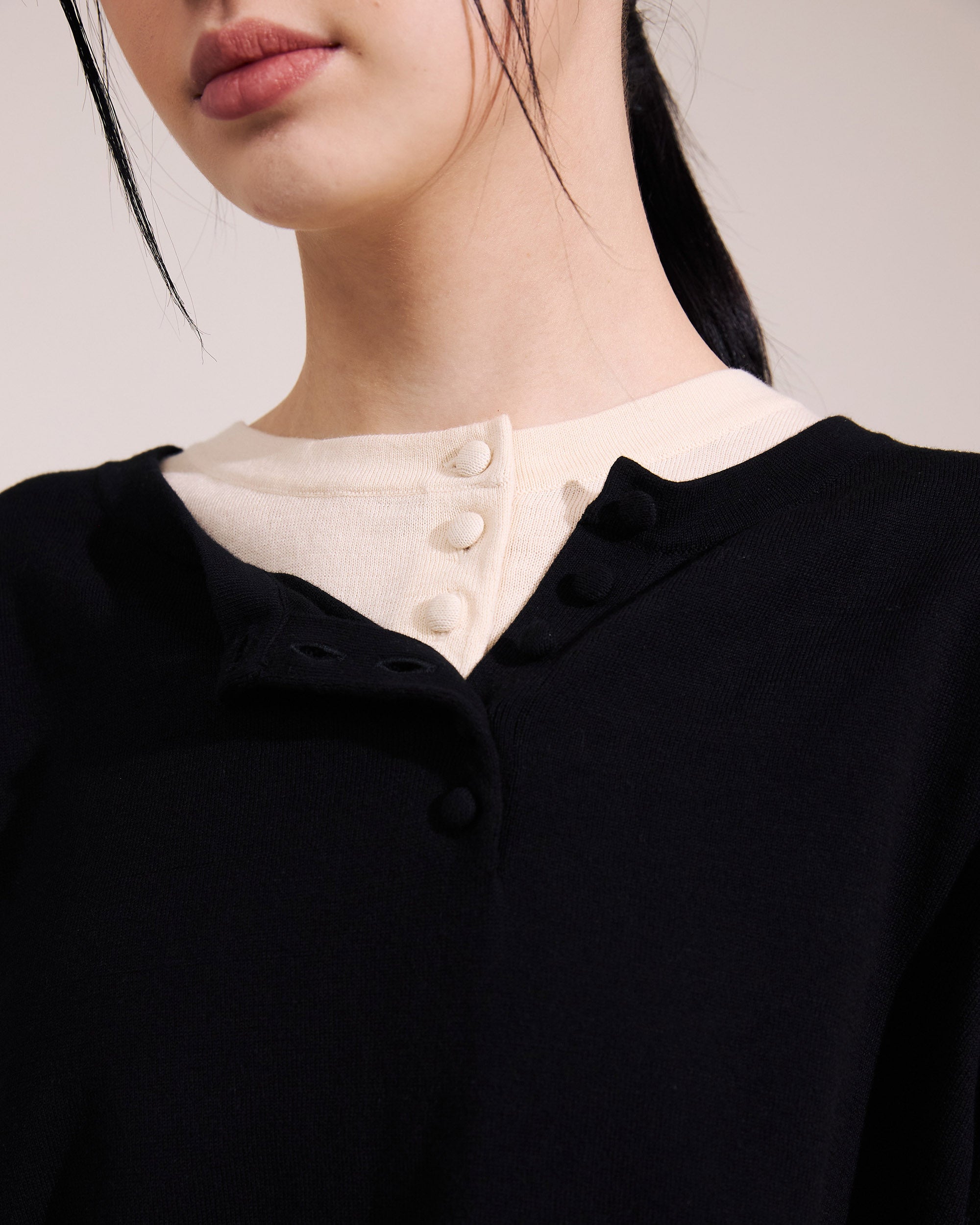 NORAH SUE Summer Shades Cotton Short Sleeve Pullover