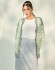 BOUSSOLE Lace Jacquard Cardigan
