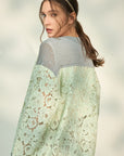 BOUSSOLE Lace Jacquard Cardigan