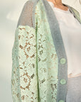 BOUSSOLE Lace Jacquard Cardigan
